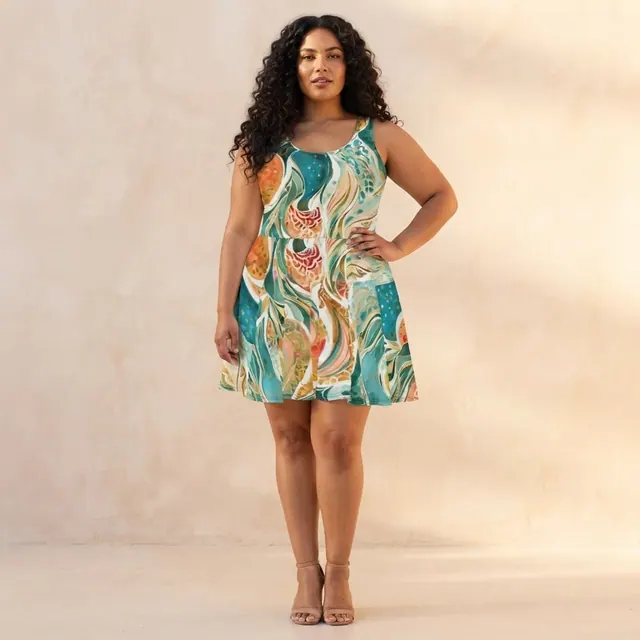 Skater Dress, one-of-one design 9CDB37B6