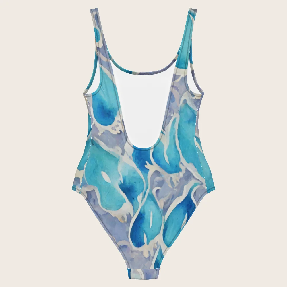 One-Piece Swimsuit on model