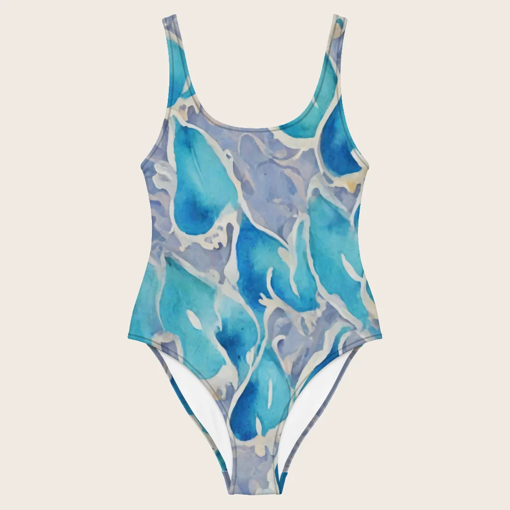 One-Piece Swimsuit on model