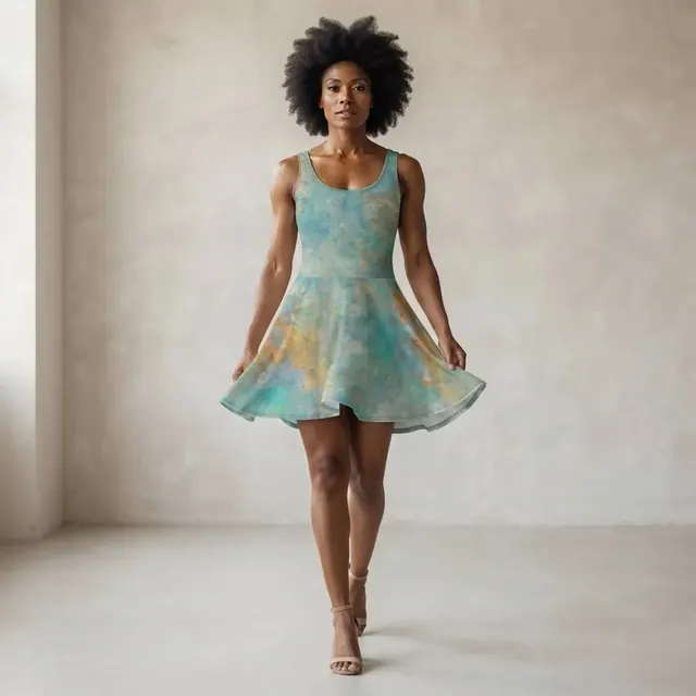 Skater Dress, one-of-one design D9CCF8A0