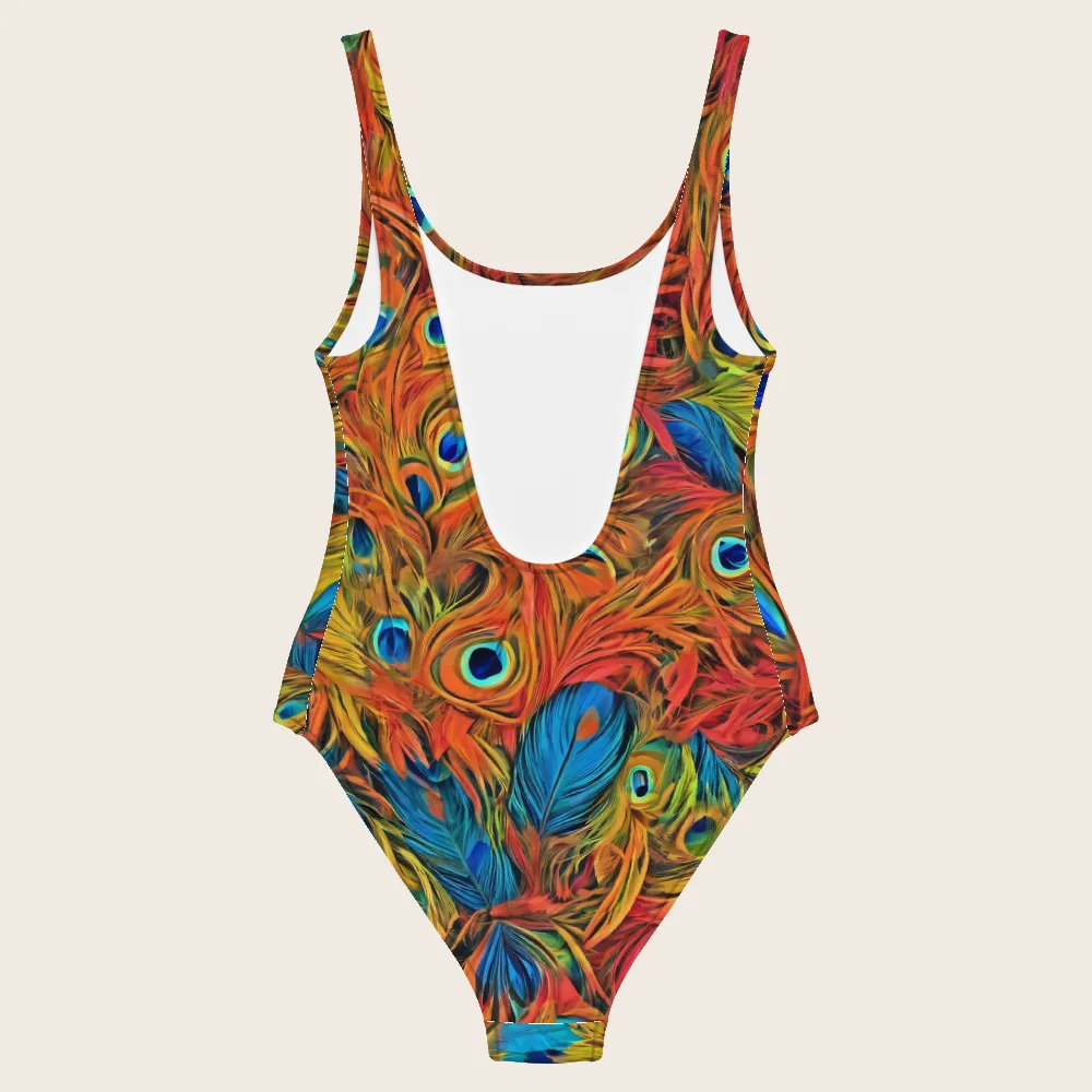 One-Piece Swimsuit on model