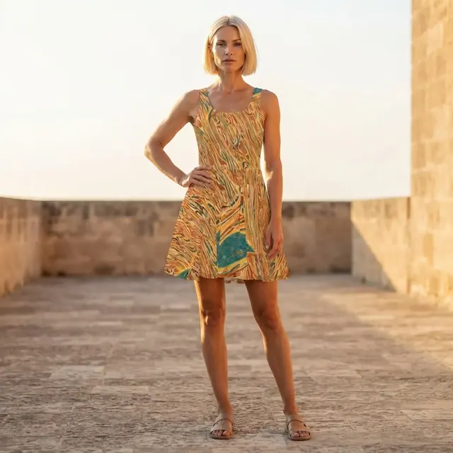 Skater Dress, one-of-one design 62C7DBF8
