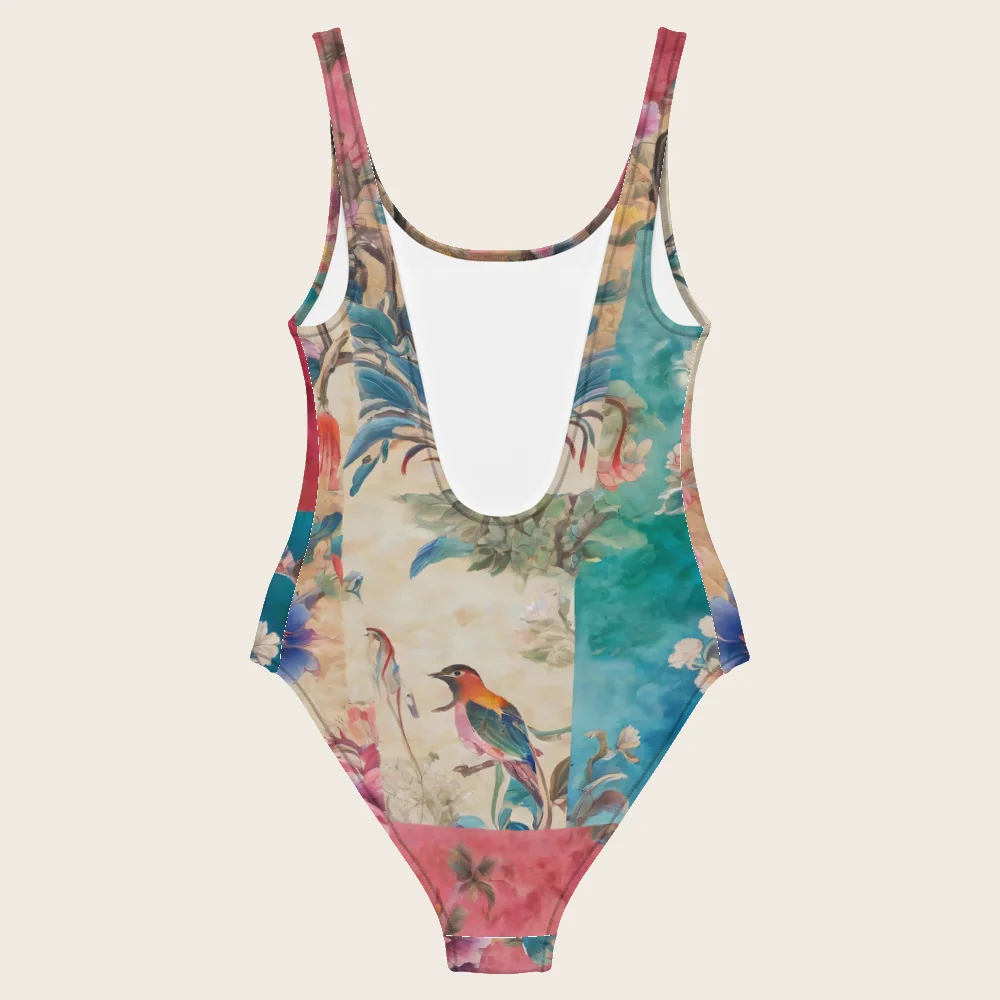 One-Piece Swimsuit on model