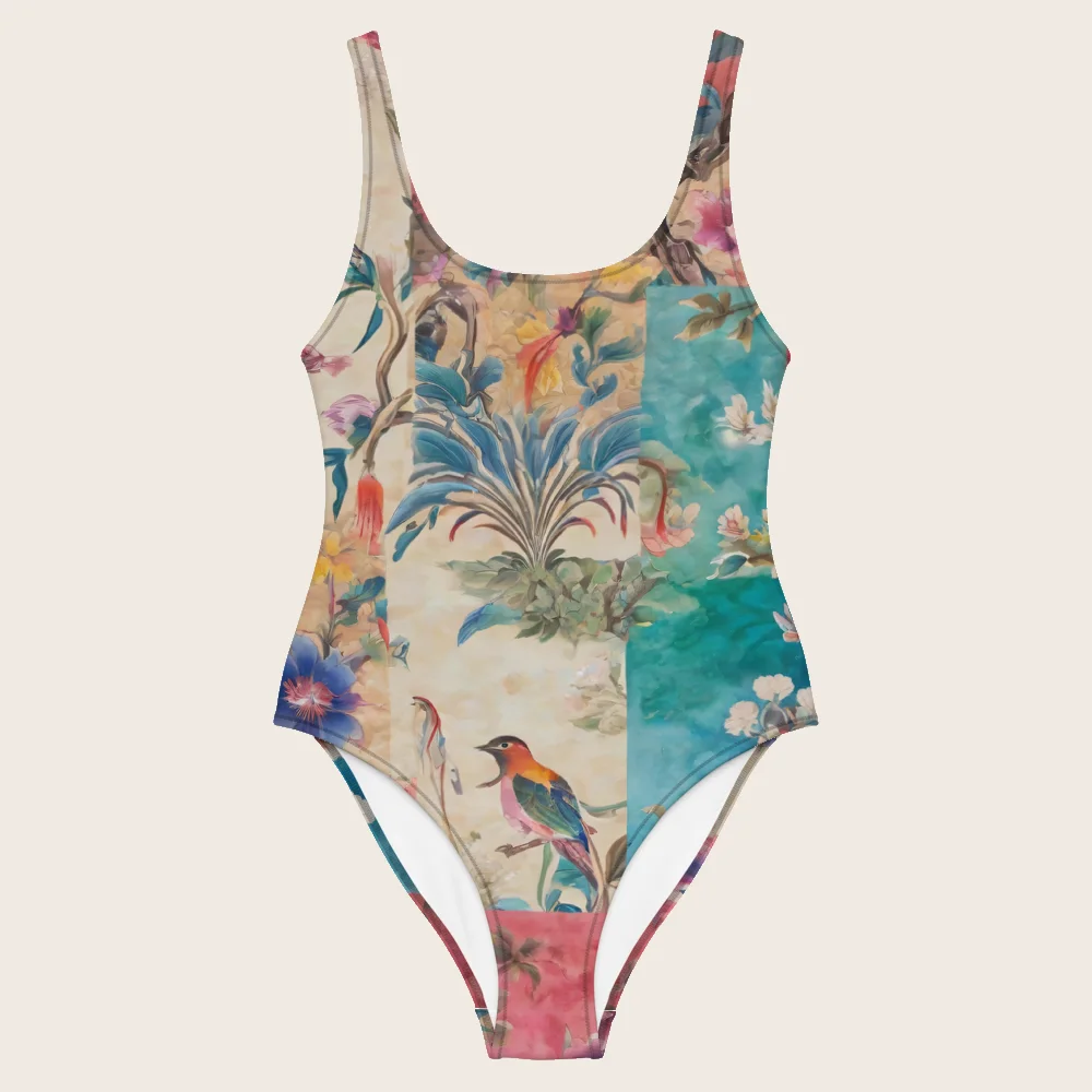One-Piece Swimsuit on model