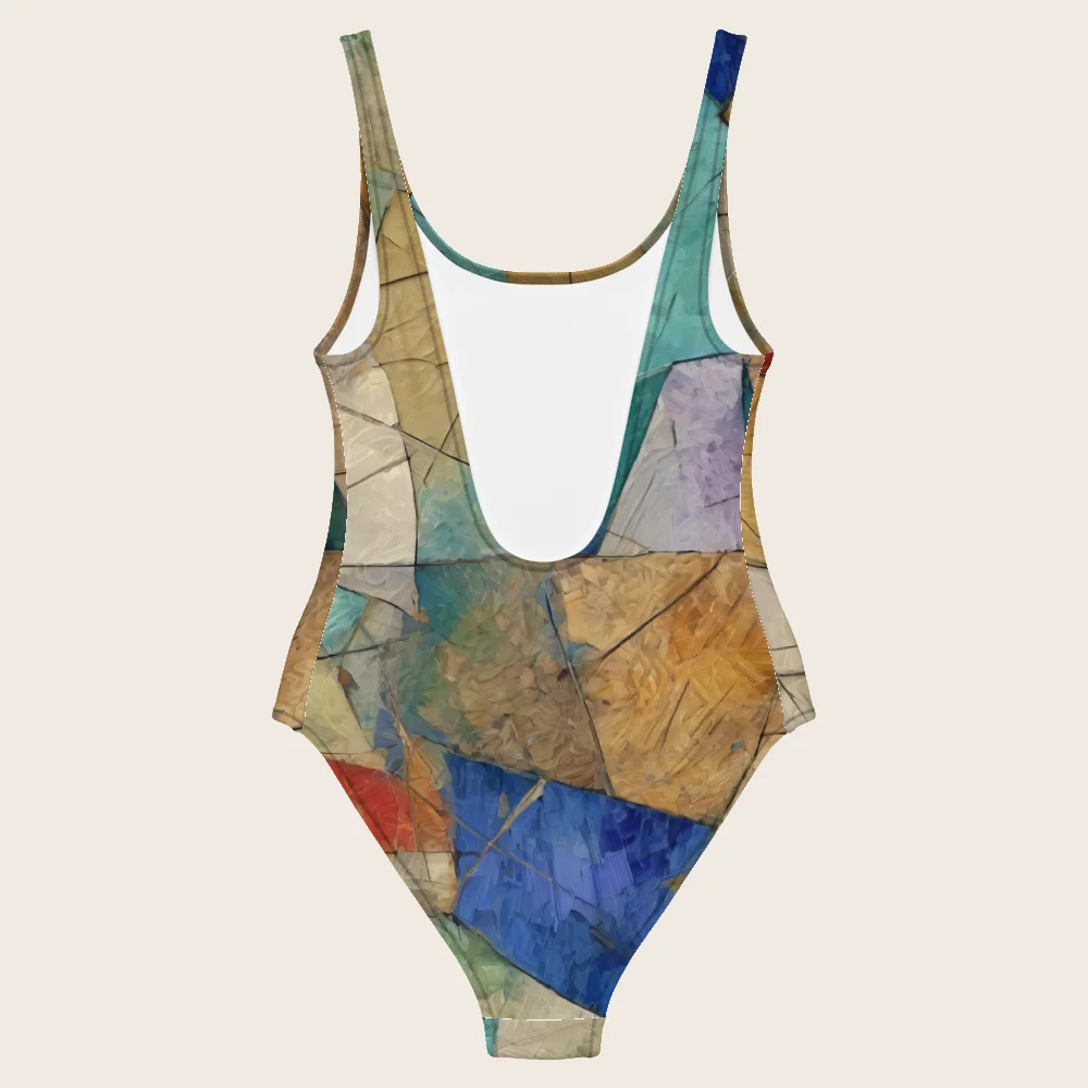 One-Piece Swimsuit on model