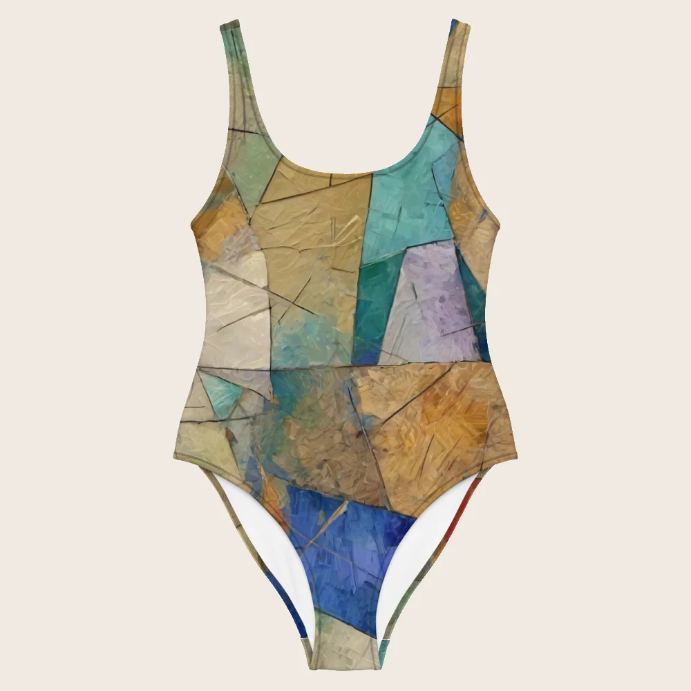 One-Piece Swimsuit on model