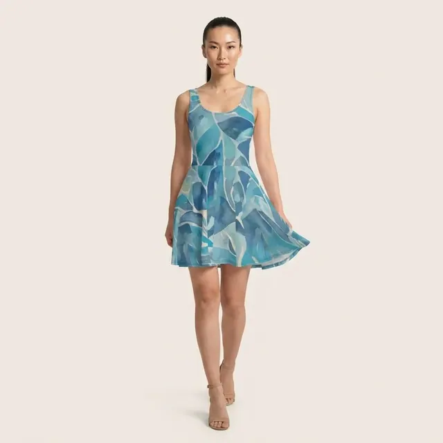 Skater Dress, one-of-one design 05652ACA