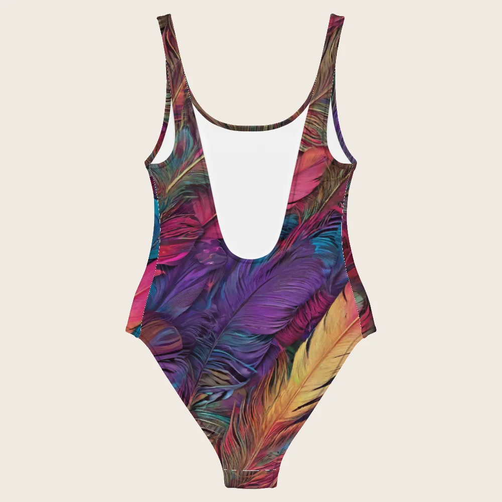 One-Piece Swimsuit on model