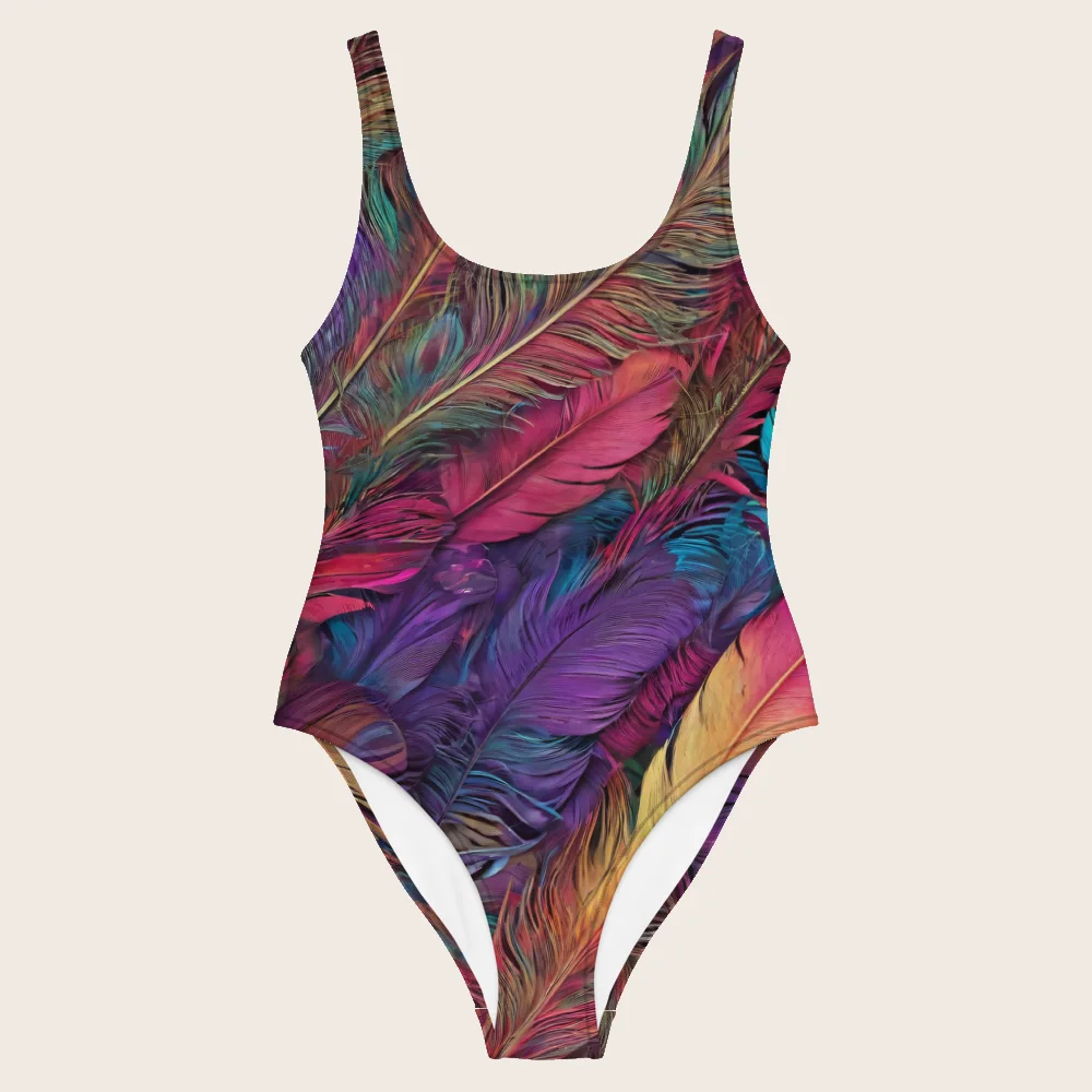 One-Piece Swimsuit on model