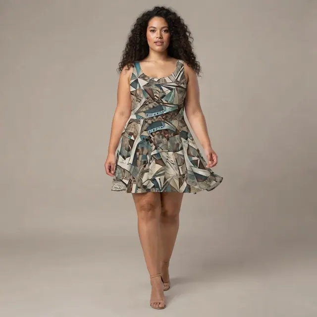 Skater Dress, one-of-one design 626AAB39
