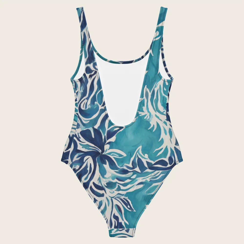 One-Piece Swimsuit on model