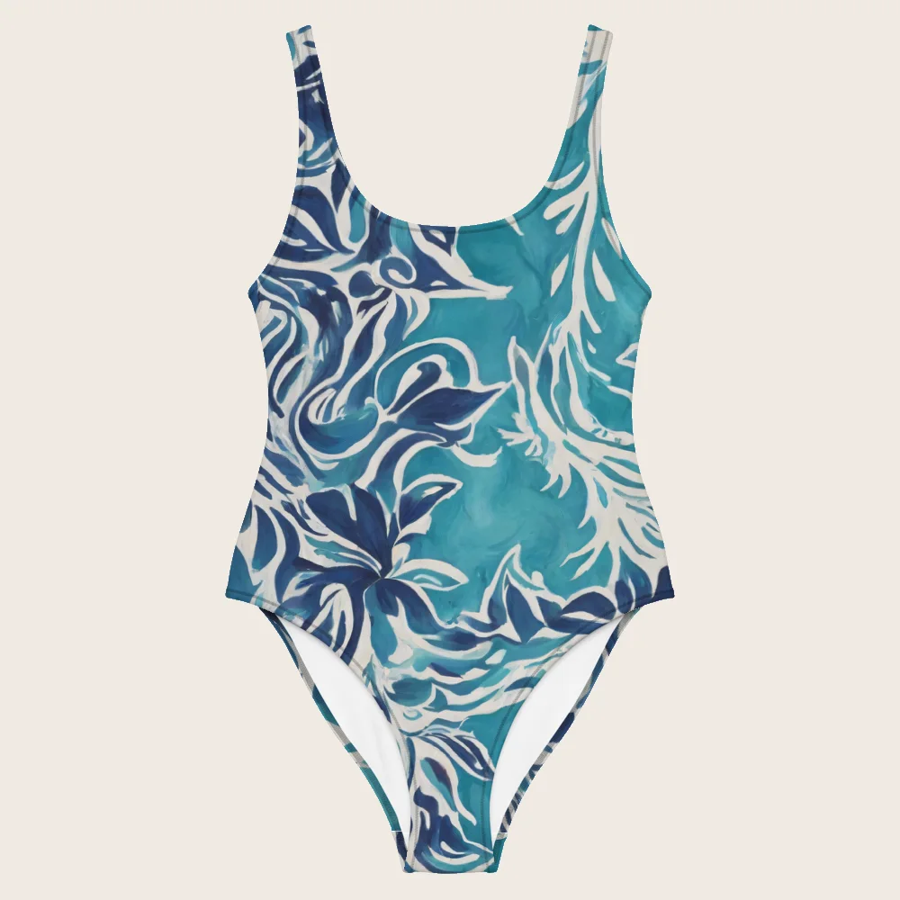 One-Piece Swimsuit on model