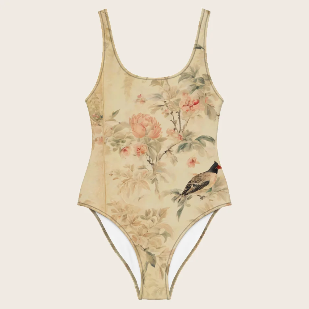 One-Piece Swimsuit on model