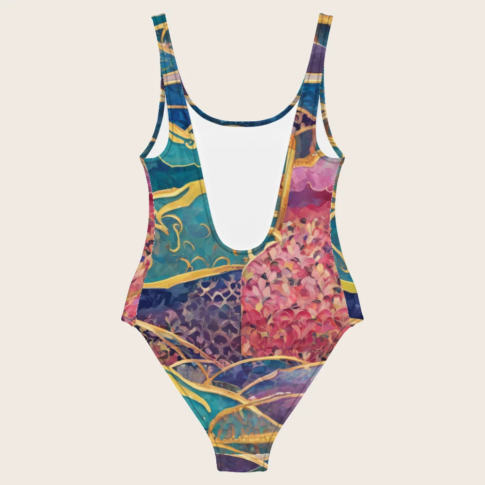 One-Piece Swimsuit on model