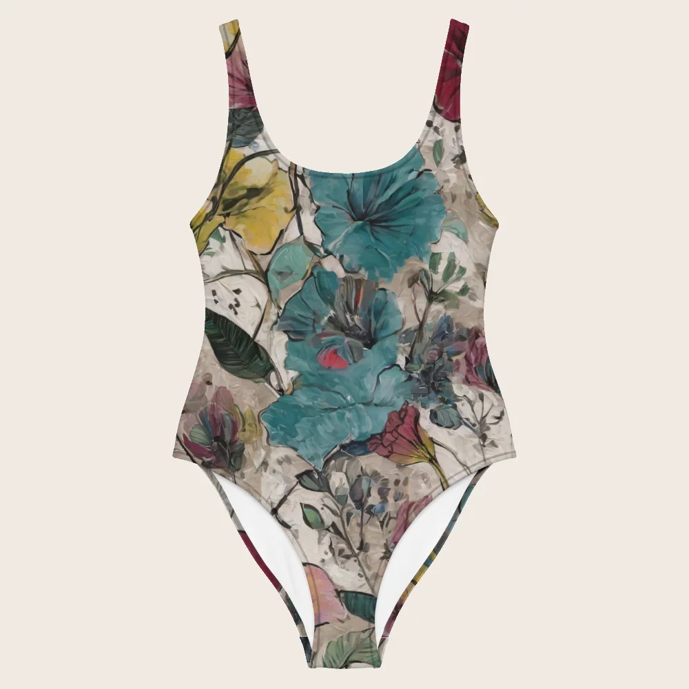 One-Piece Swimsuit on model