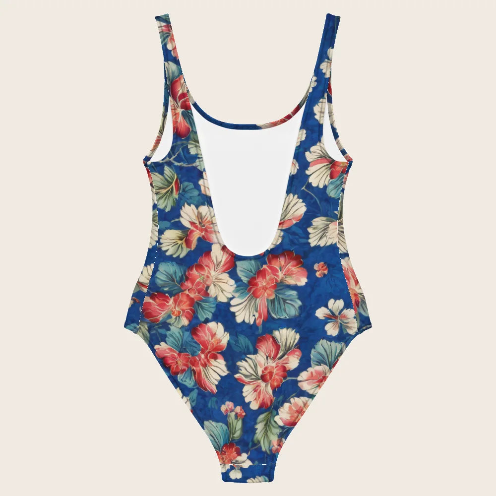 One-Piece Swimsuit on model