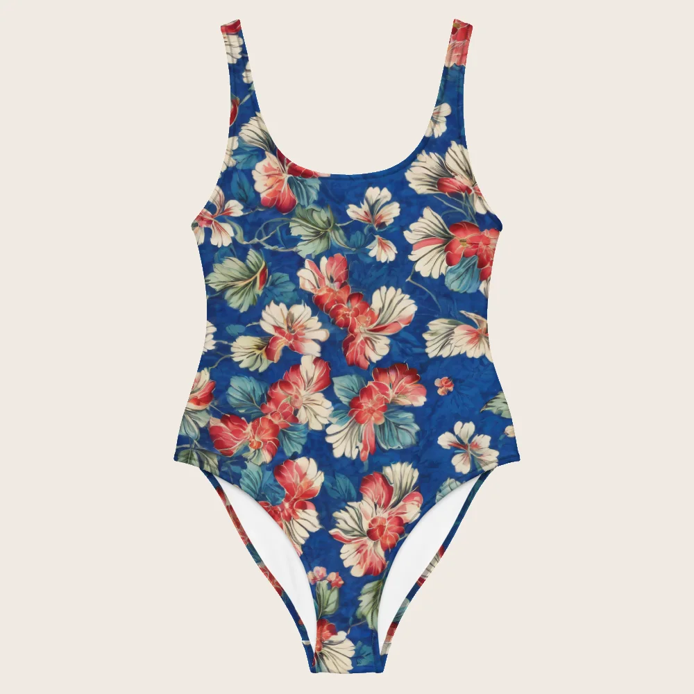 One-Piece Swimsuit on model