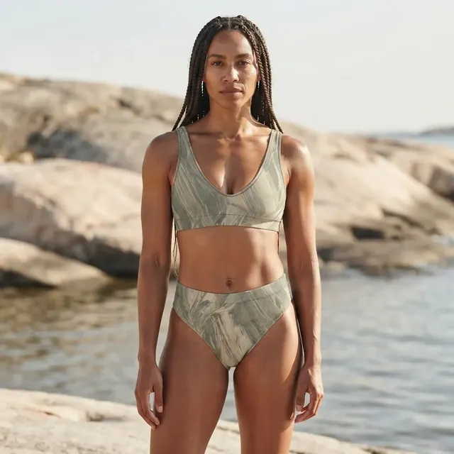 High-Waisted Bikini, one-of-one design F8222B84