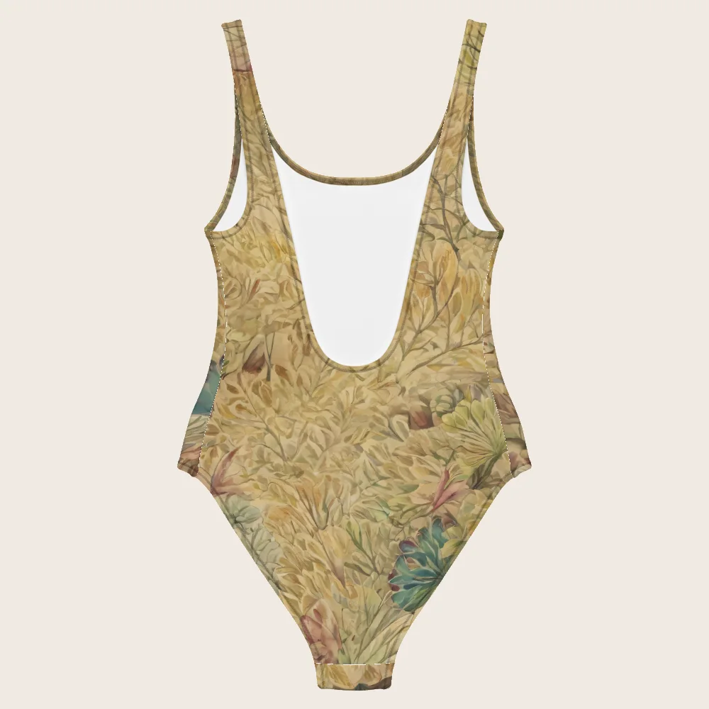 One-Piece Swimsuit on model