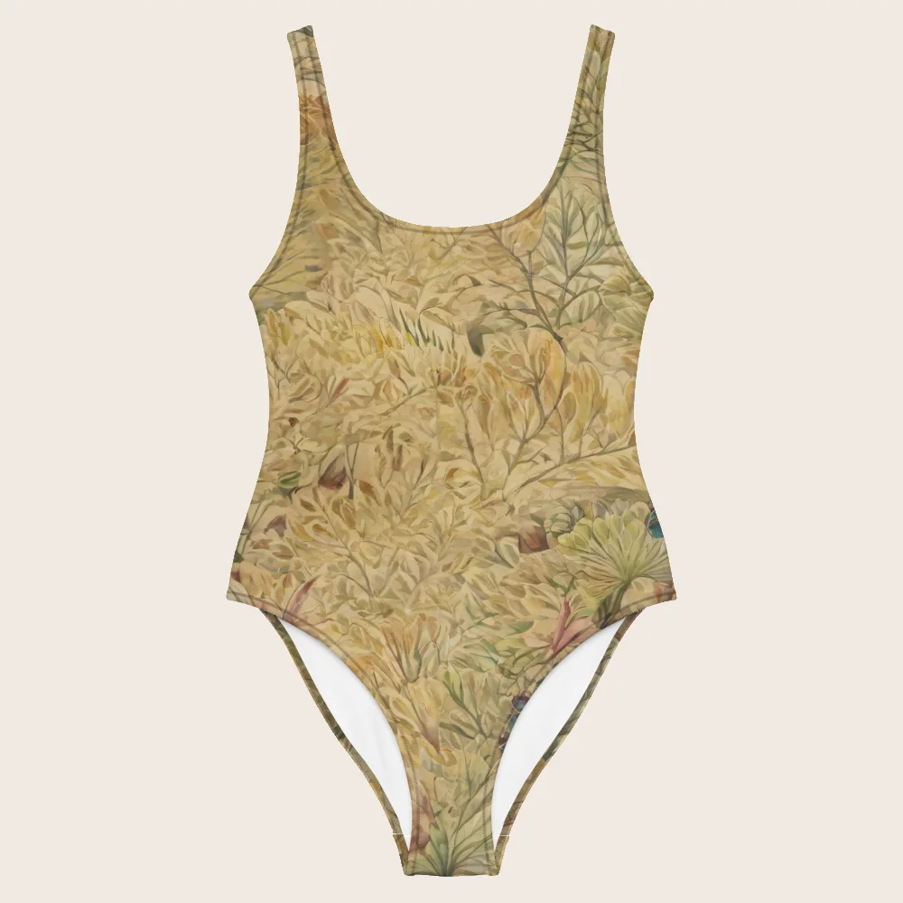 One-Piece Swimsuit on model