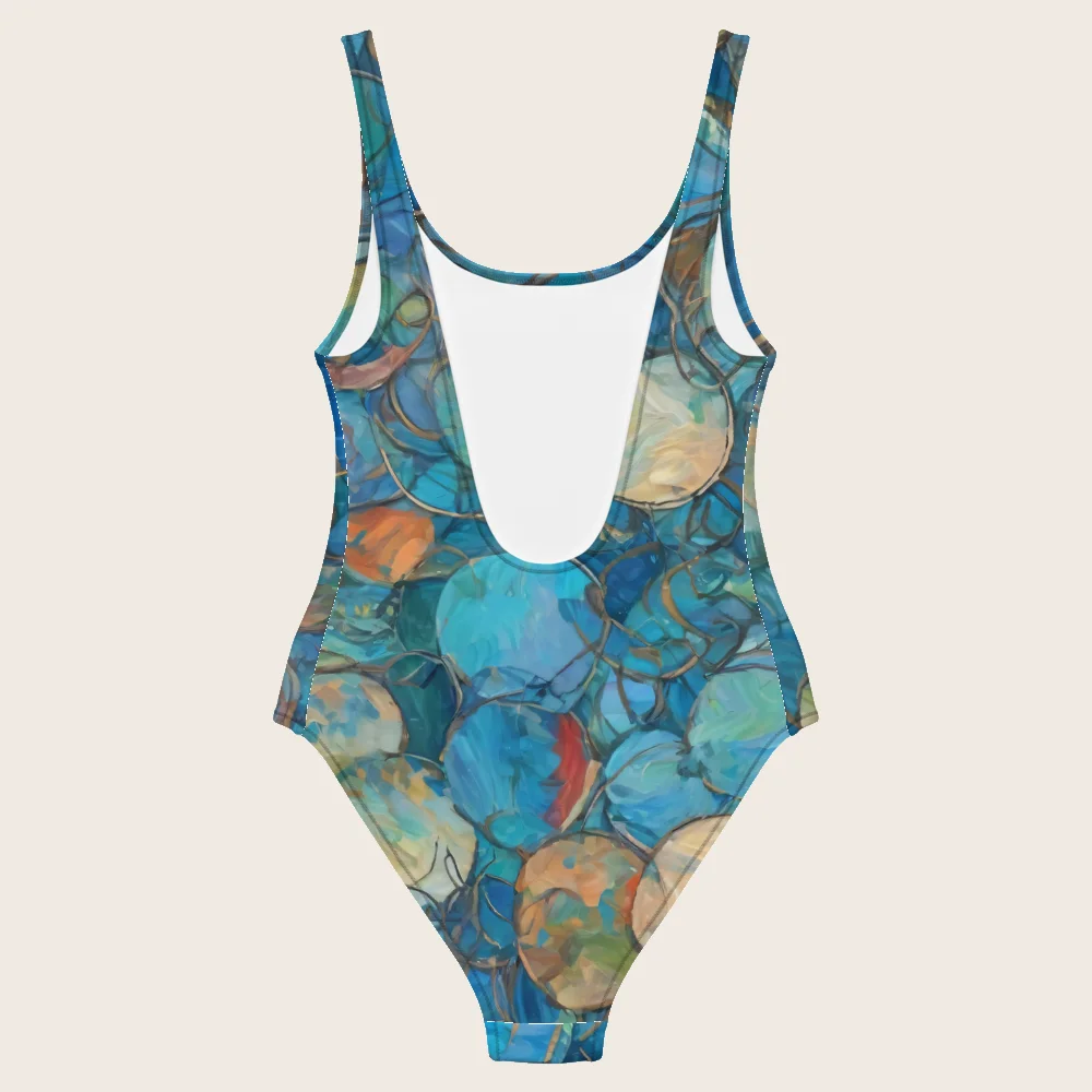 One-Piece Swimsuit on model