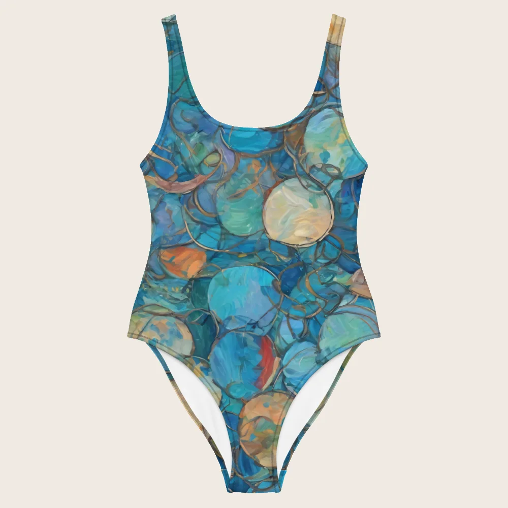 One-Piece Swimsuit on model