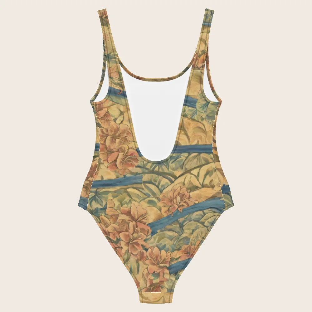 One-Piece Swimsuit on model