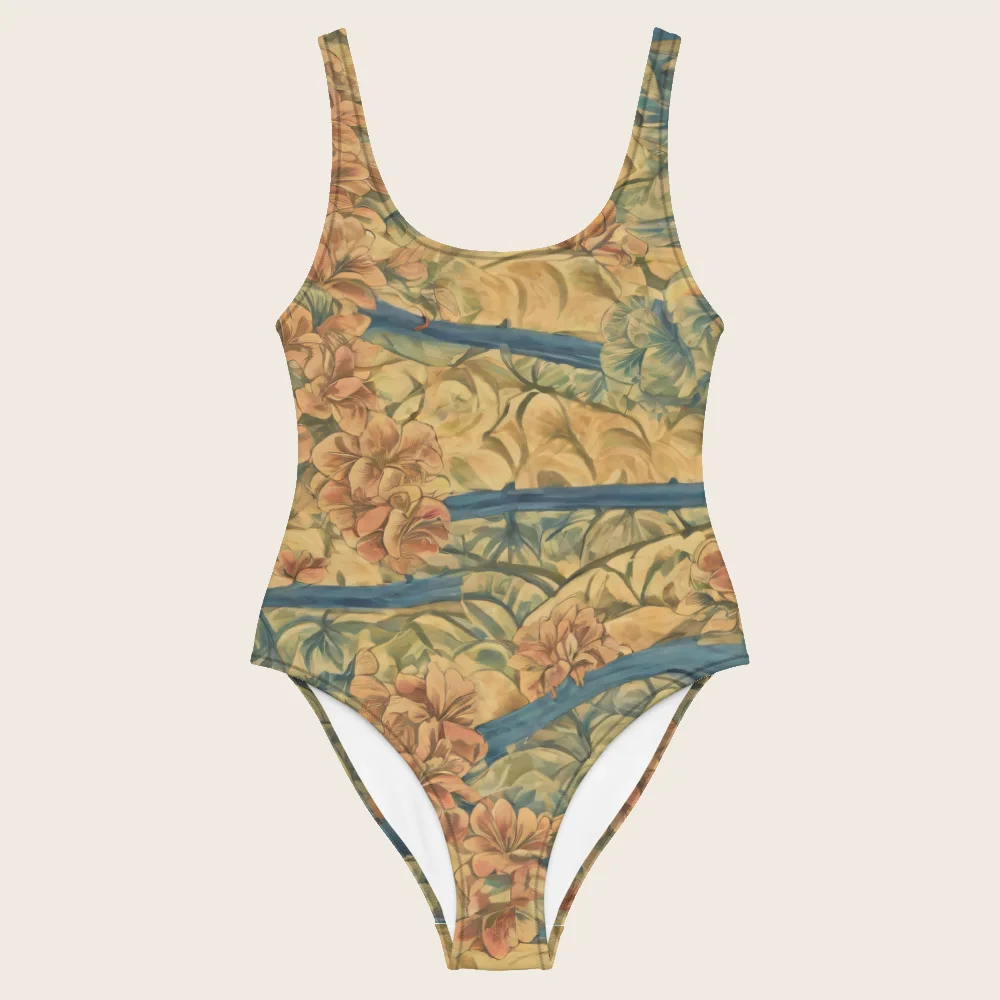 One-Piece Swimsuit on model