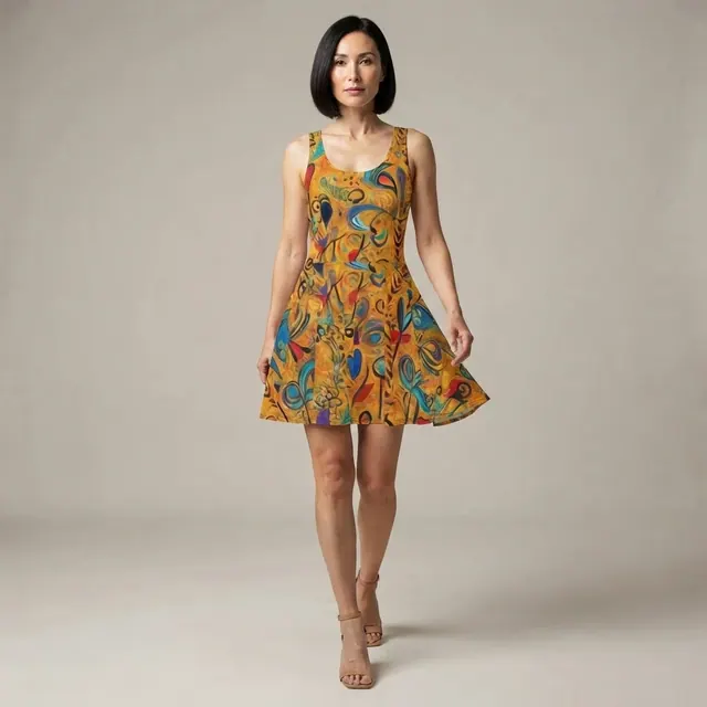 Skater Dress, one-of-one design 6AD699EA