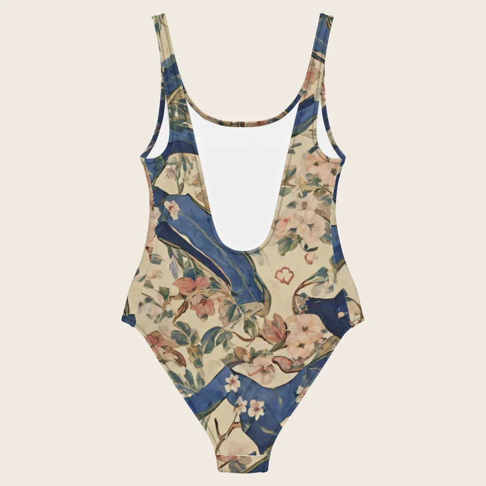 One-Piece Swimsuit on model