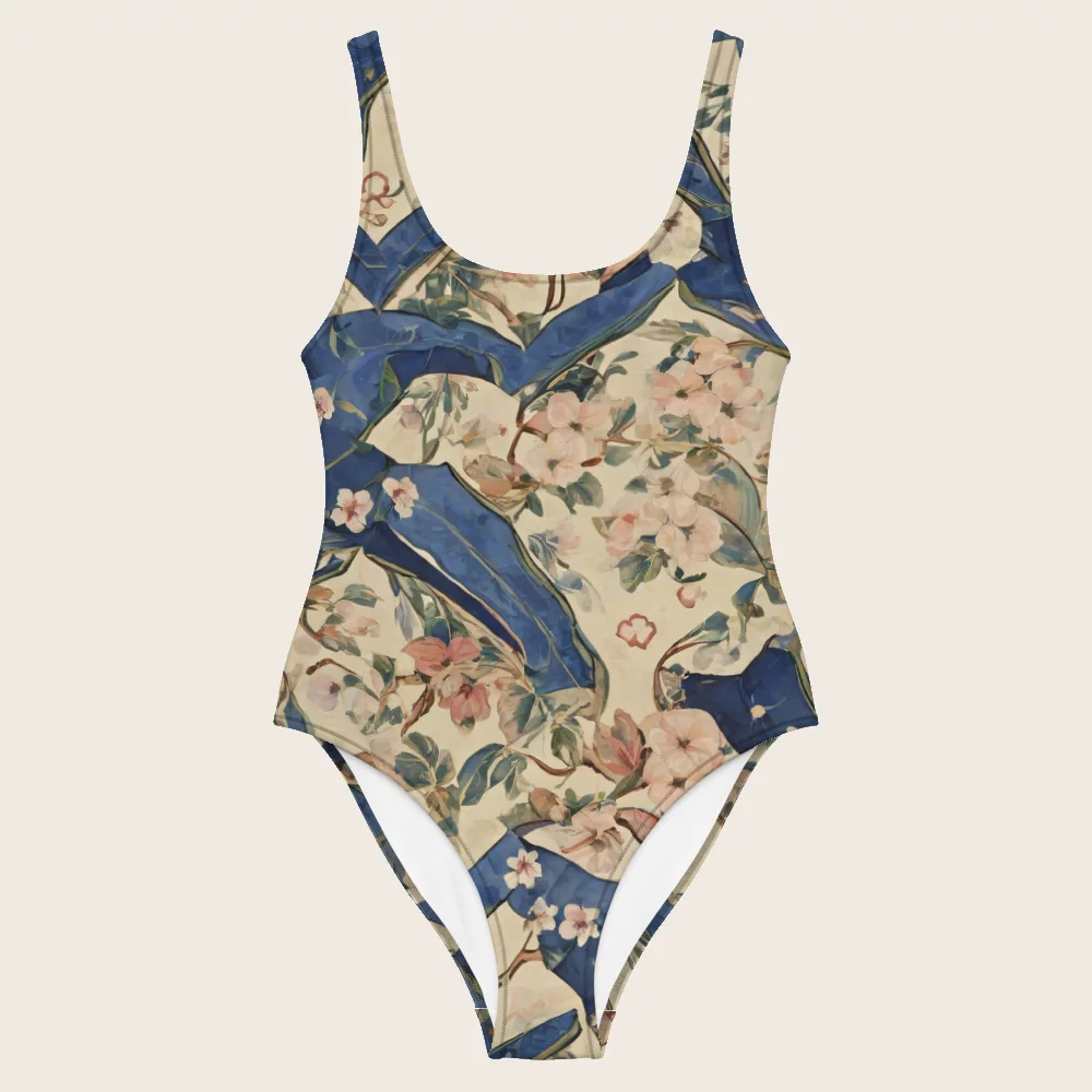 One-Piece Swimsuit on model