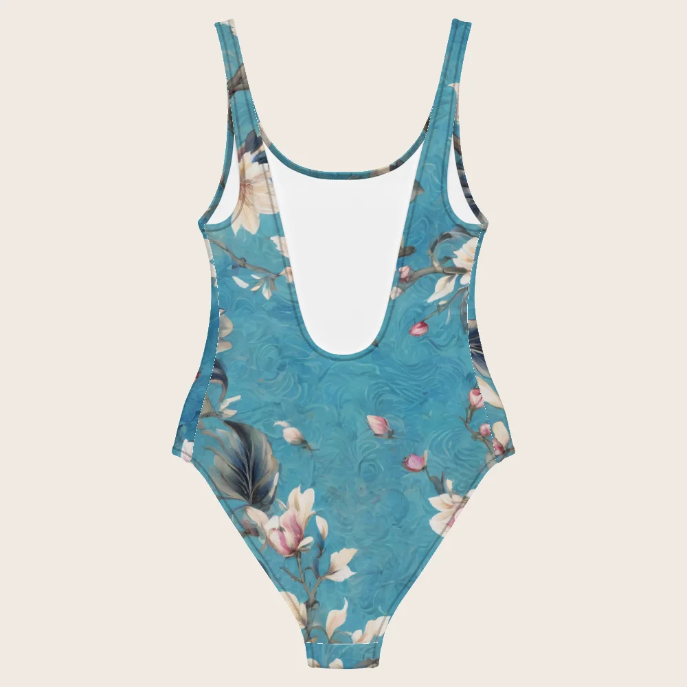 One-Piece Swimsuit on model