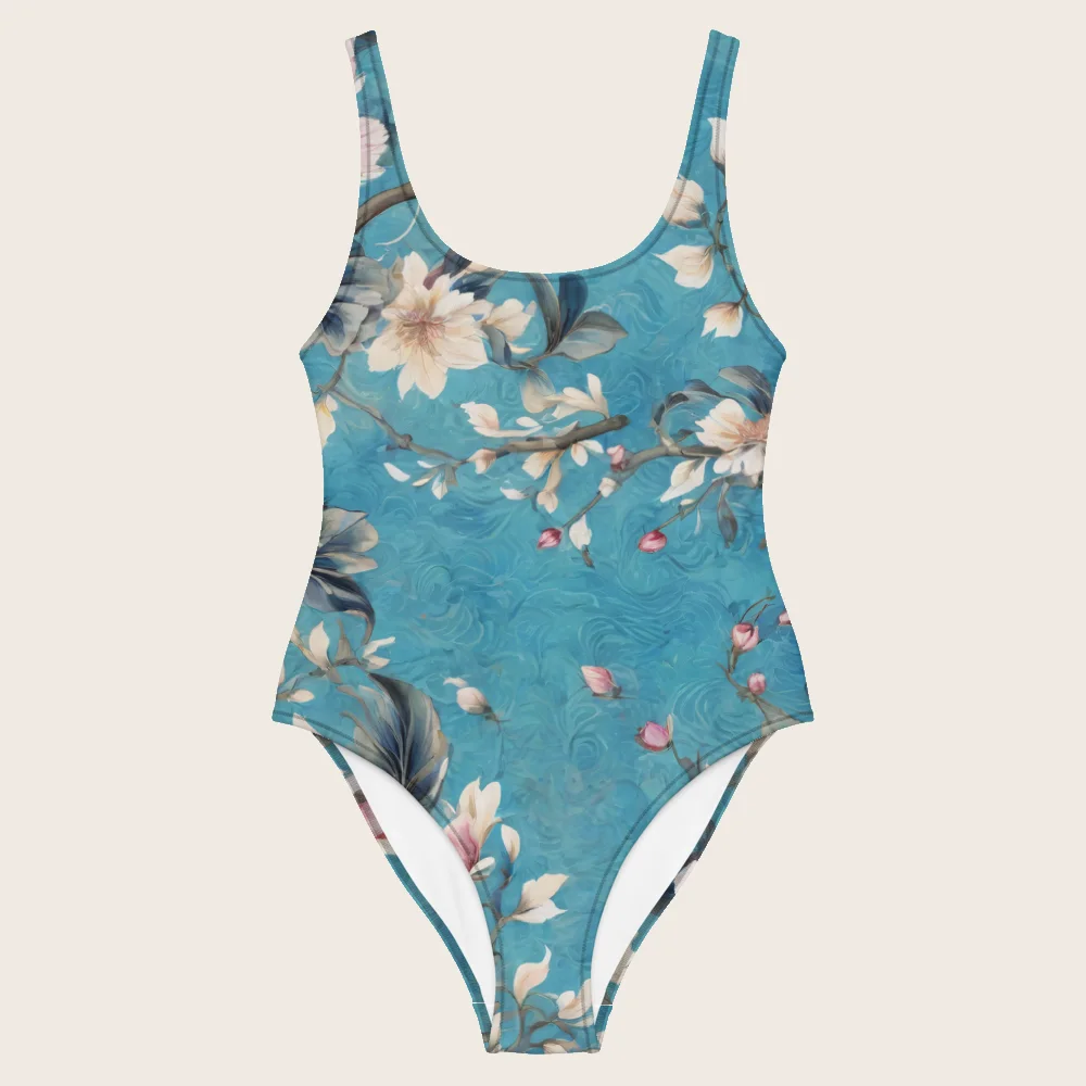 One-Piece Swimsuit on model