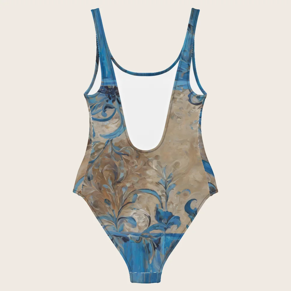 One-Piece Swimsuit on model