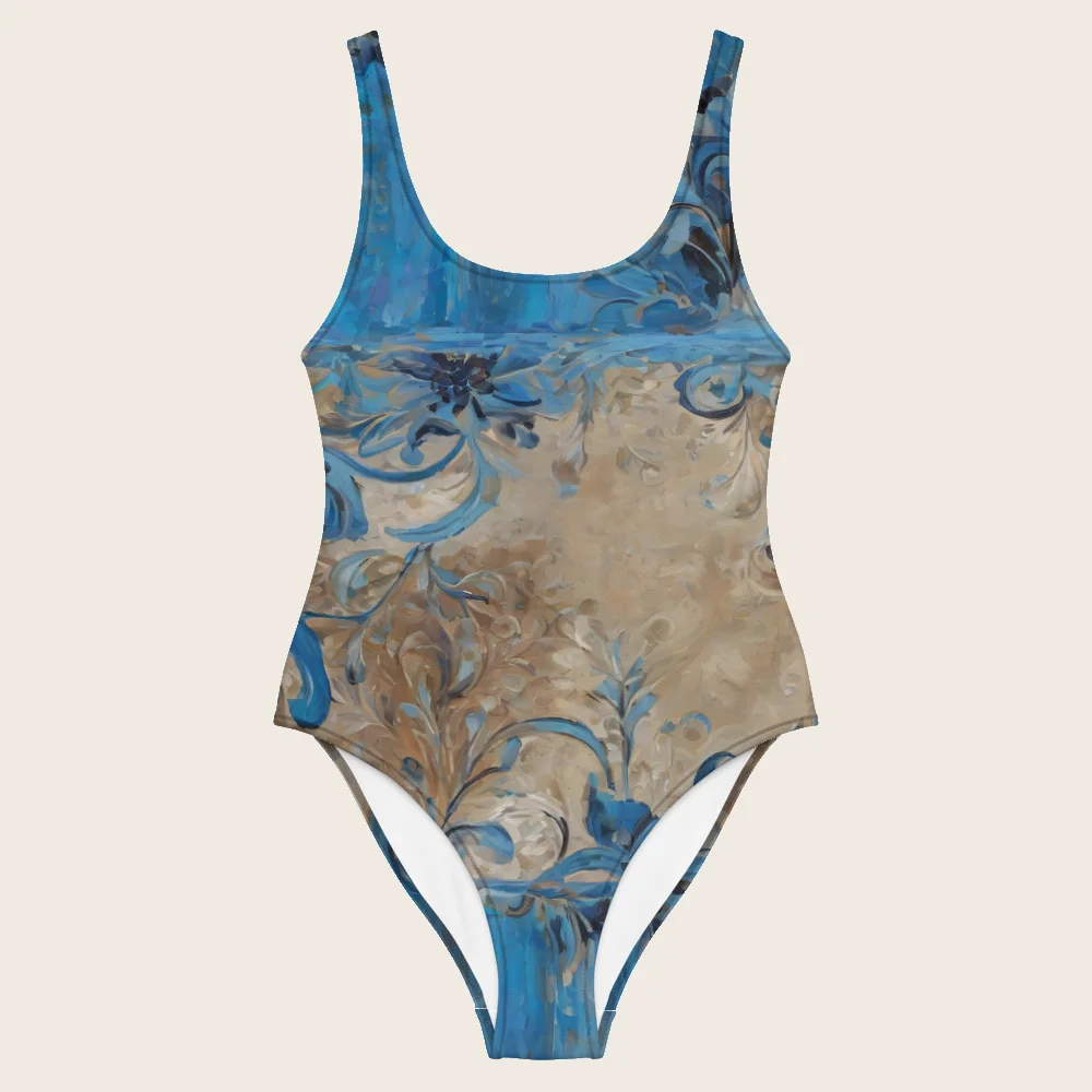 One-Piece Swimsuit on model