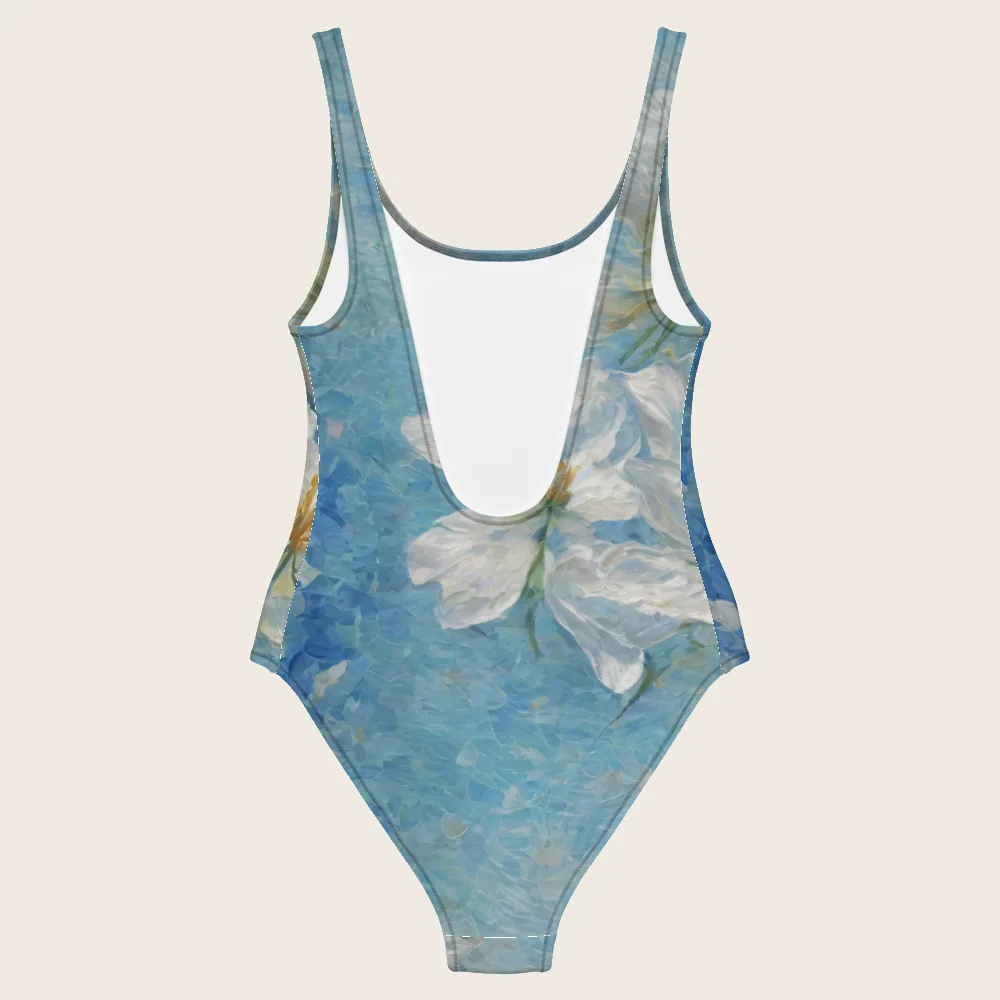 One-Piece Swimsuit on model