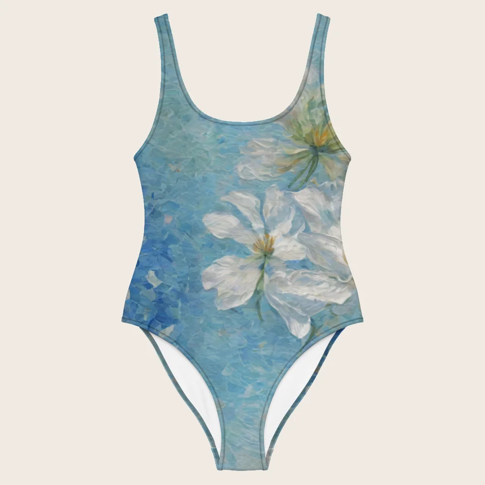 One-Piece Swimsuit on model