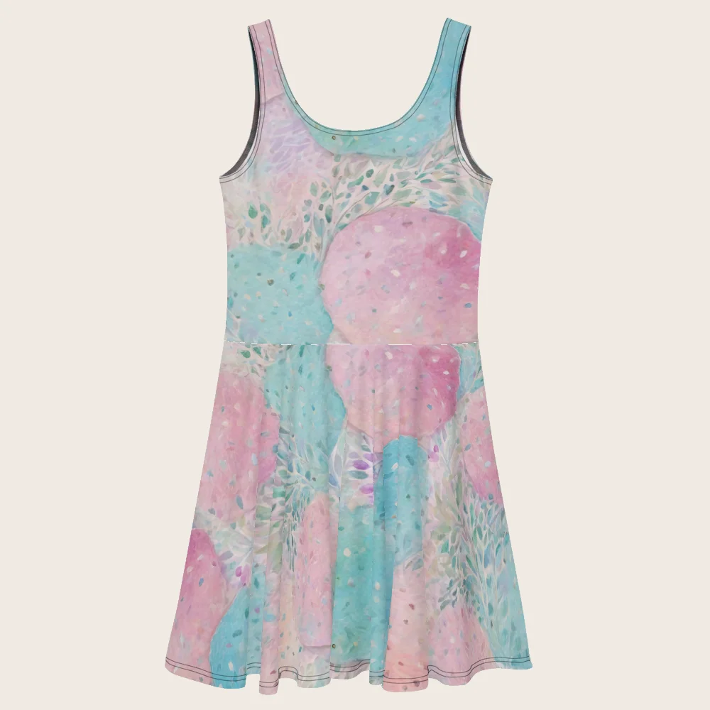 Skater Dress on model
