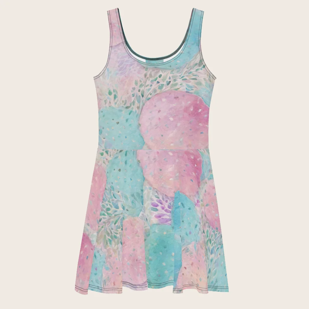 Skater Dress on model