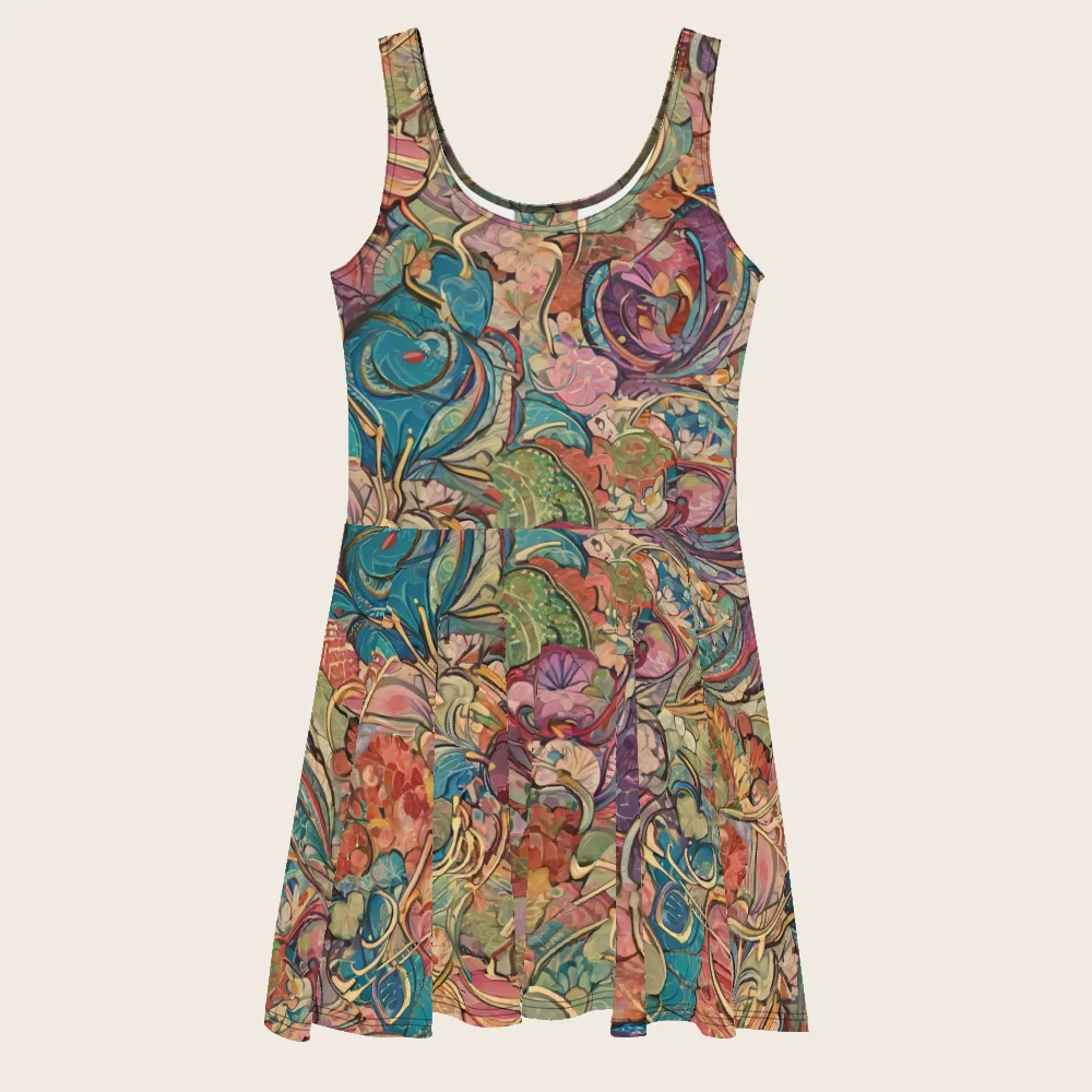 Skater Dress on model