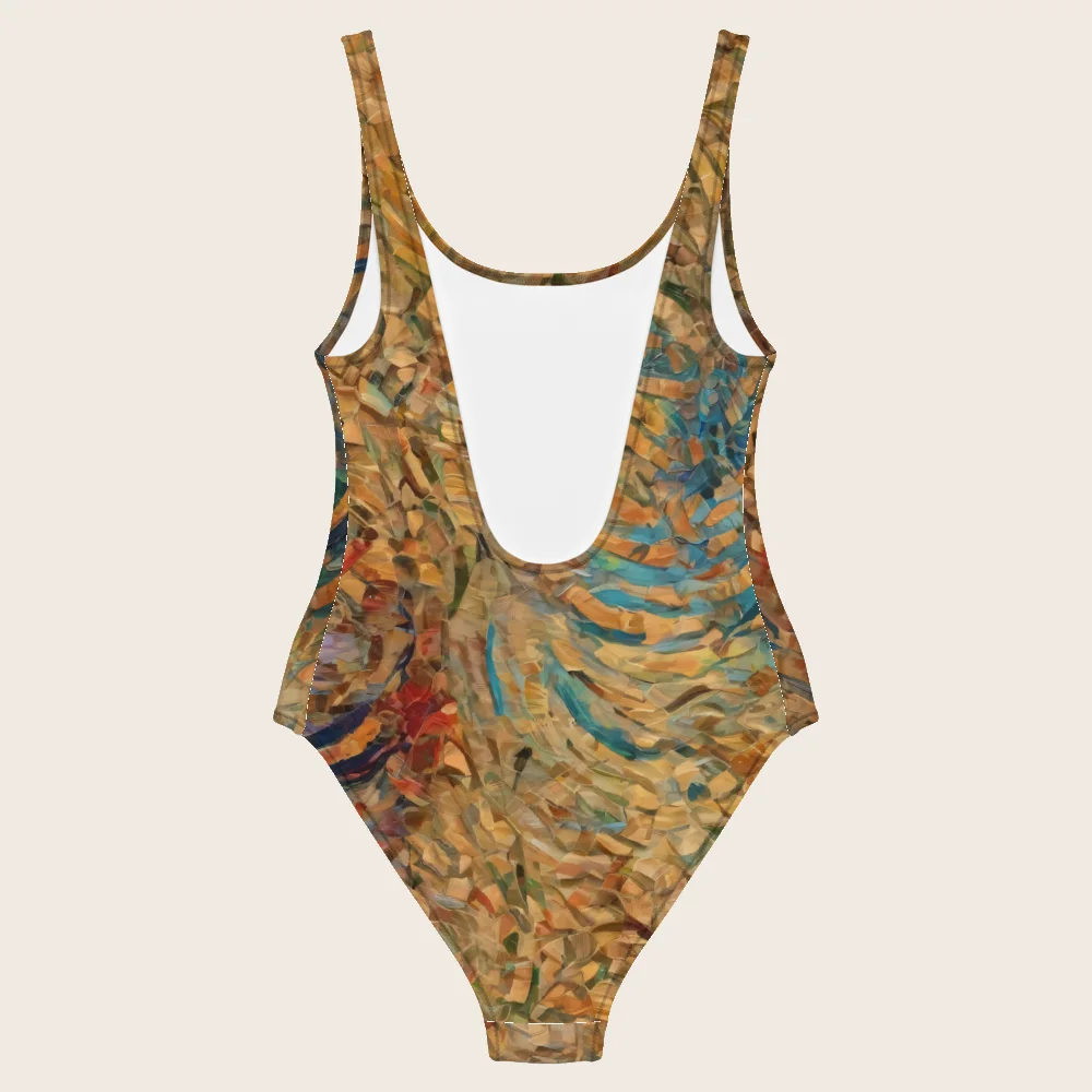One-Piece Swimsuit on model
