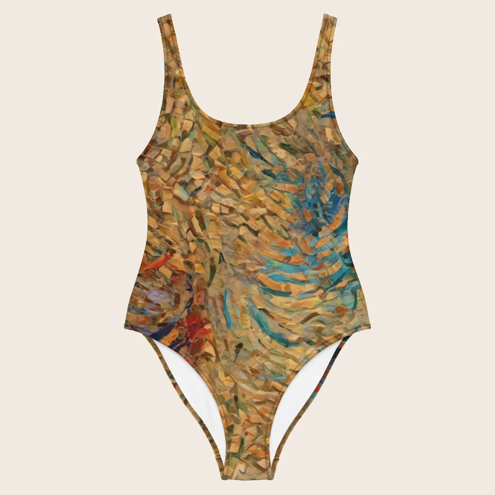 One-Piece Swimsuit on model
