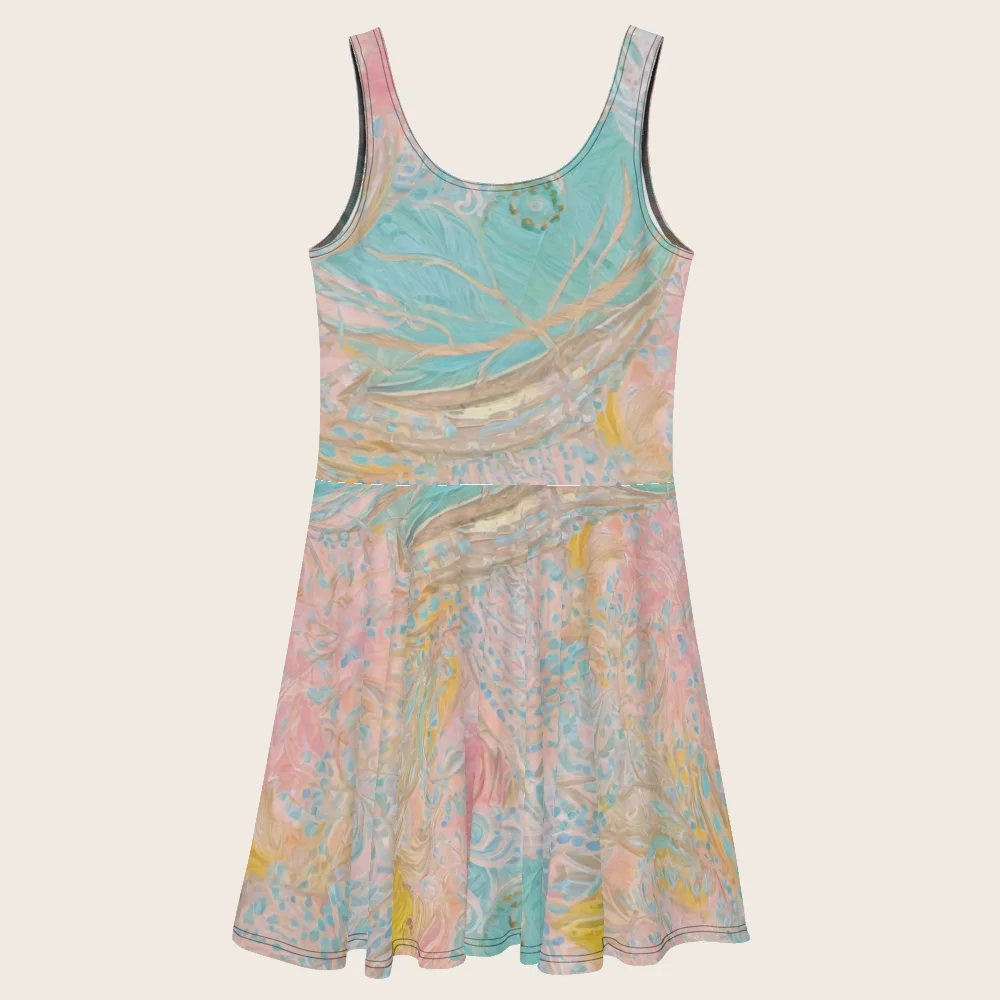 Skater Dress on model
