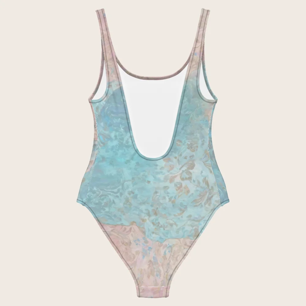One-Piece Swimsuit on model