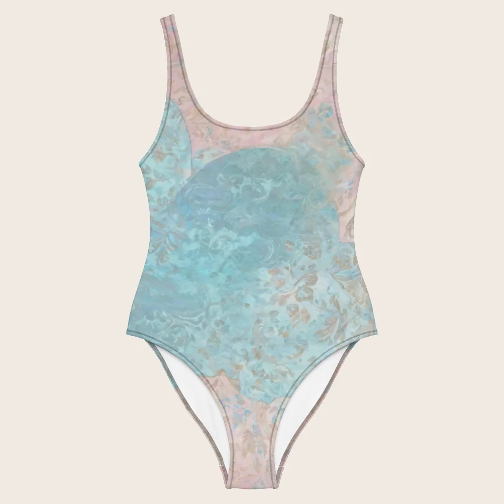 One-Piece Swimsuit on model