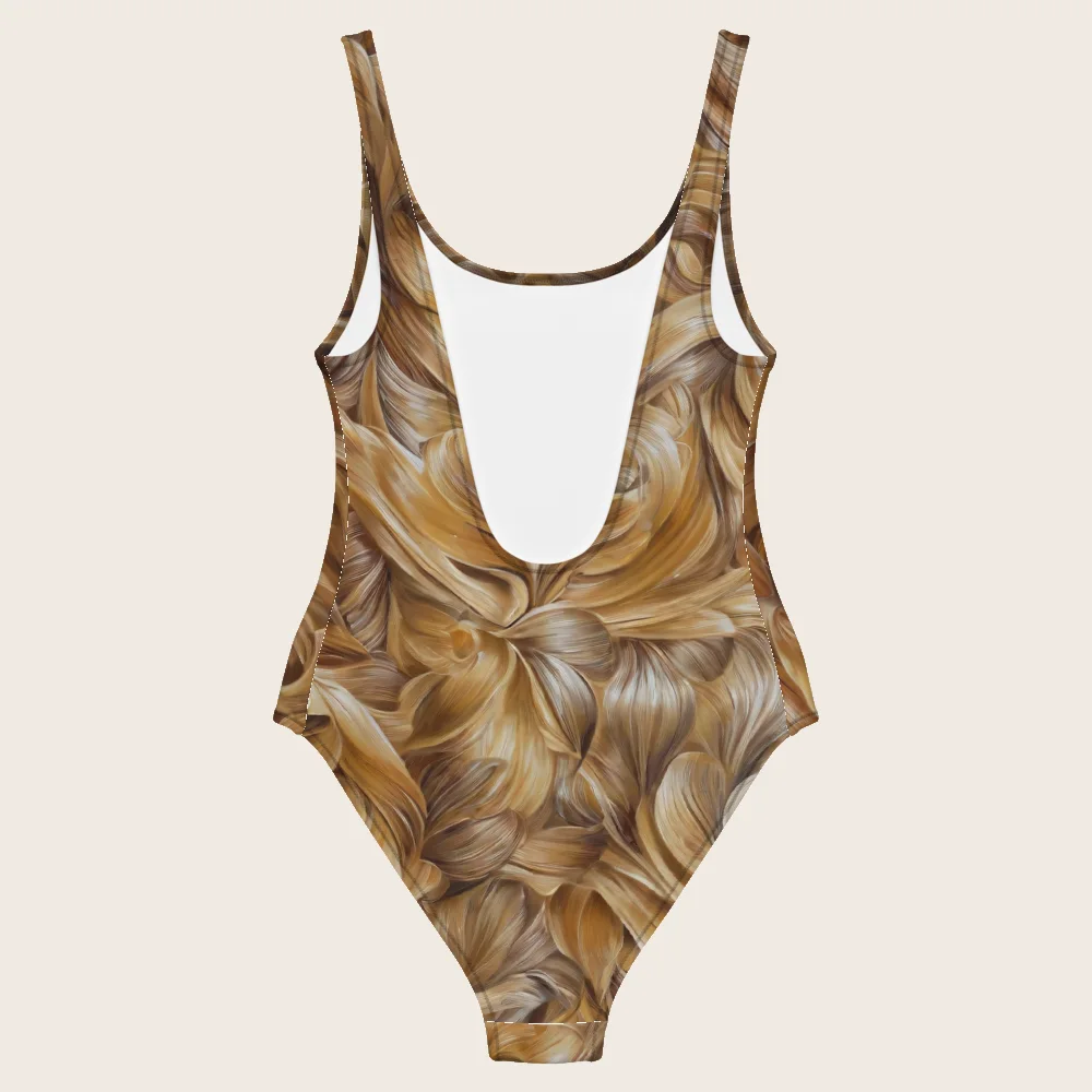 One-Piece Swimsuit on model