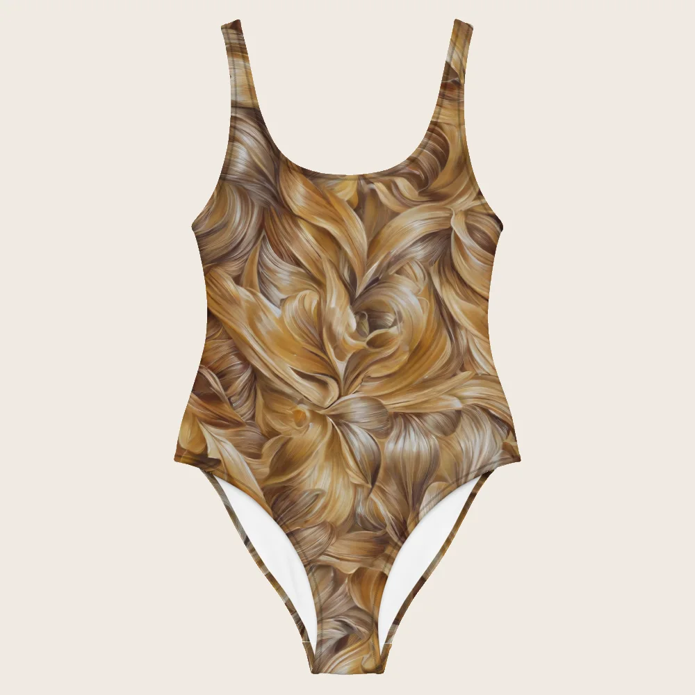 One-Piece Swimsuit on model
