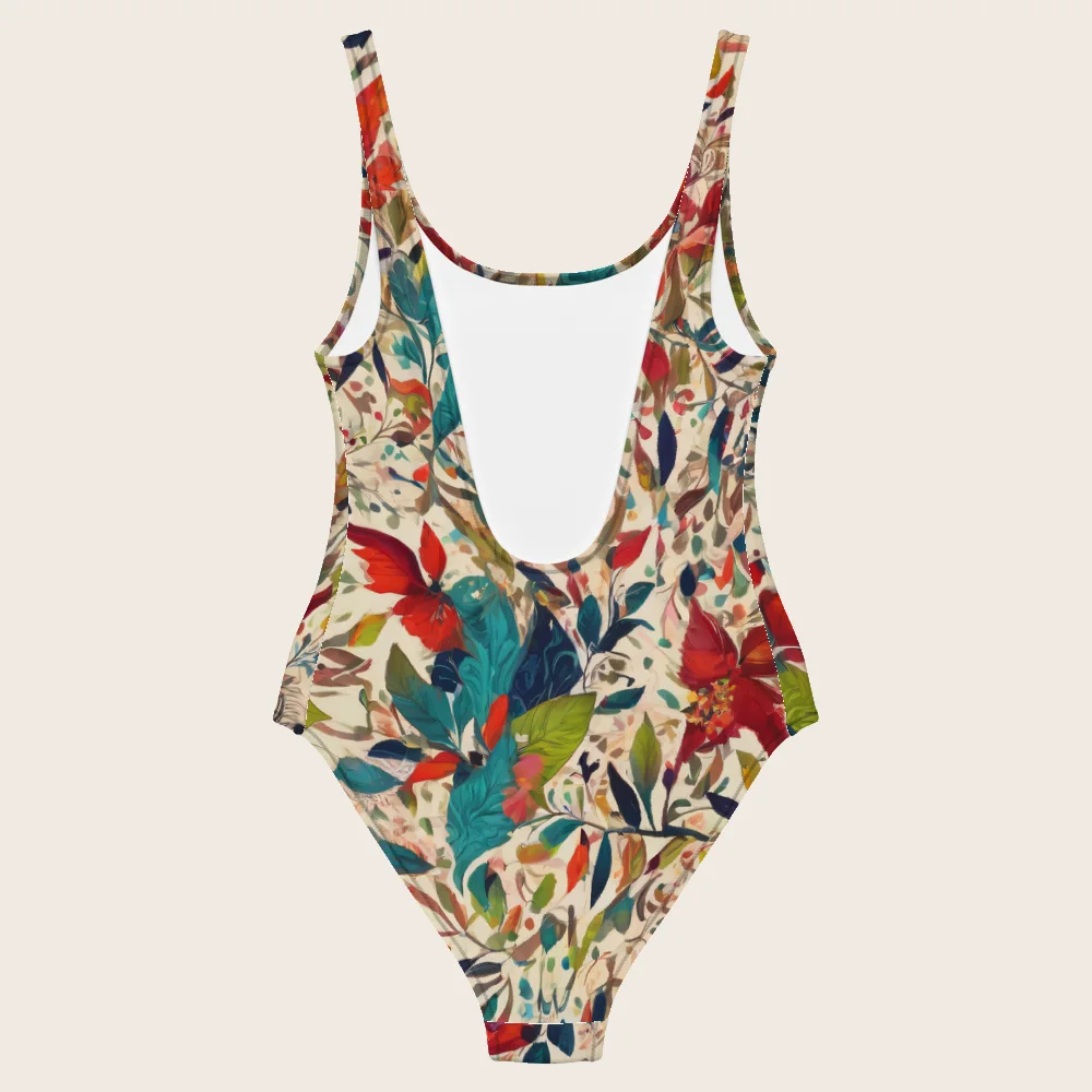 One-Piece Swimsuit on model