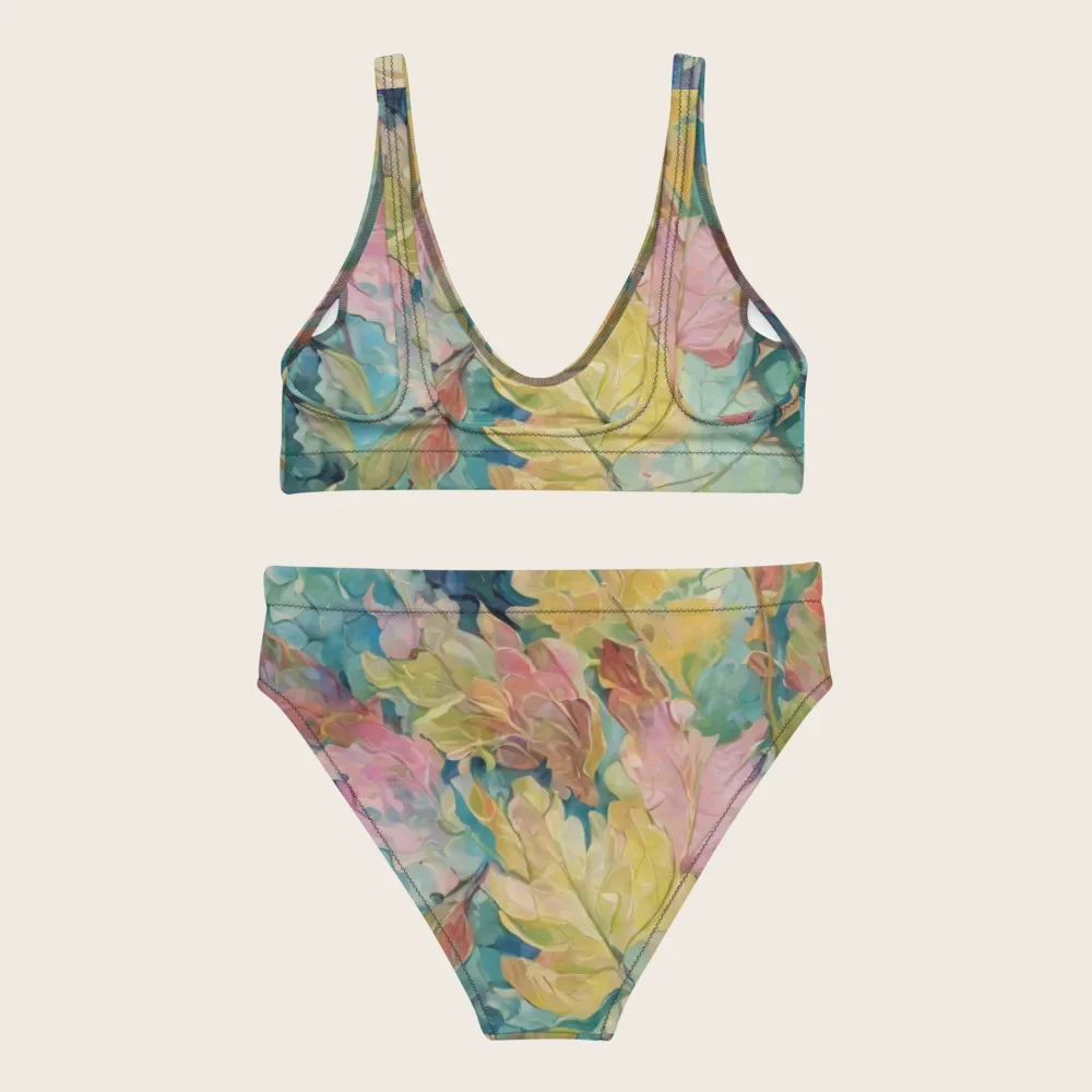 High-Waisted Bikini on model