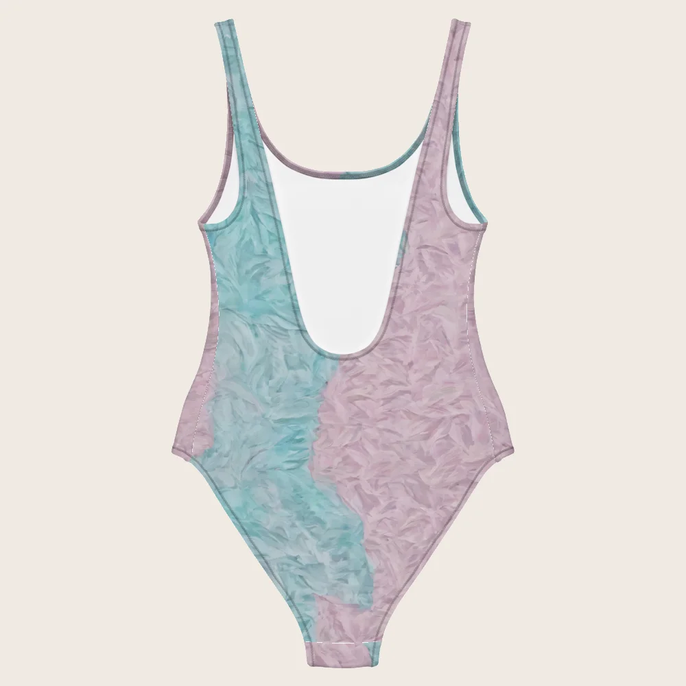 One-Piece Swimsuit on model